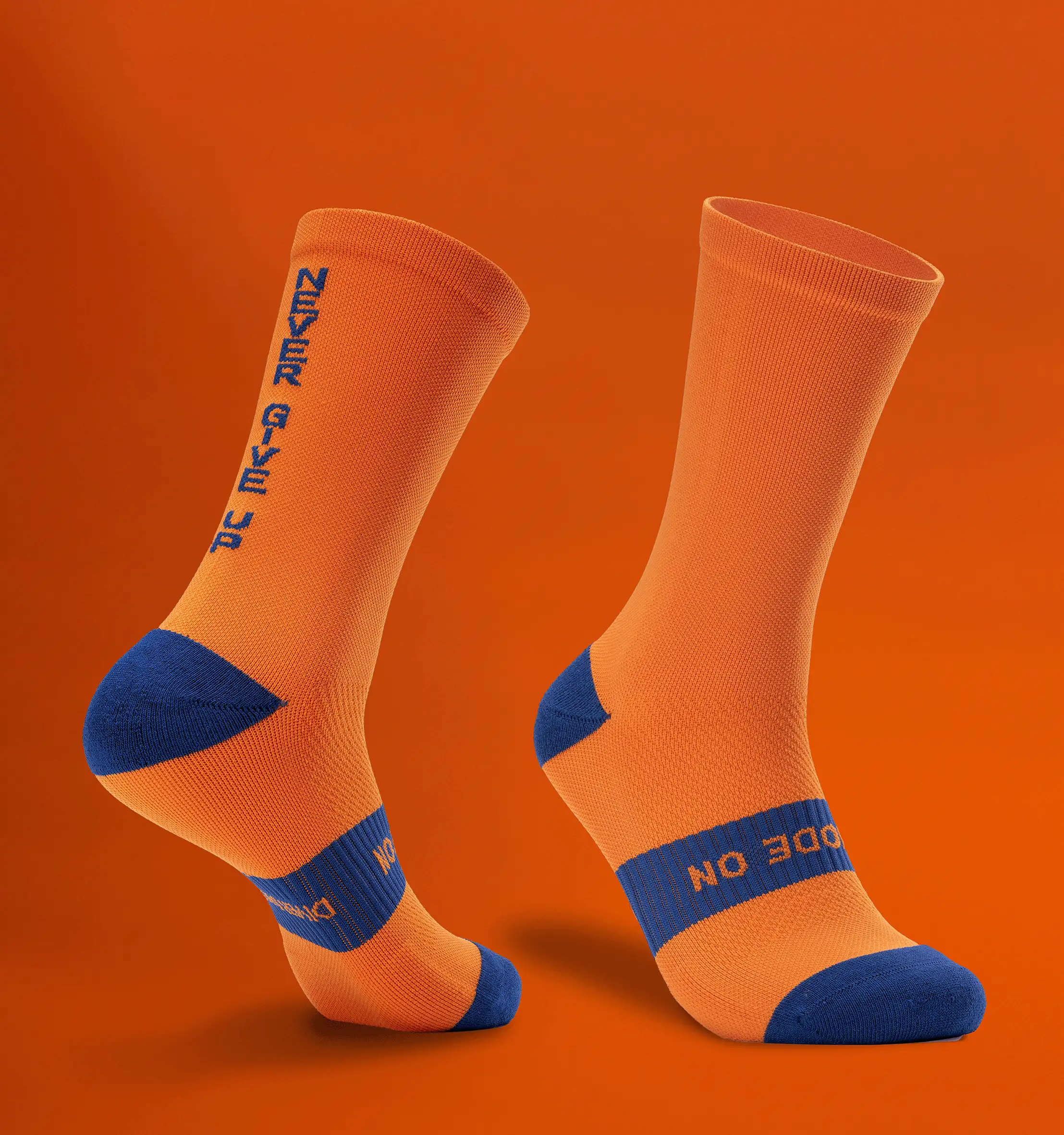 Calcetines de Running Naranjas Hombre - Imagen 2