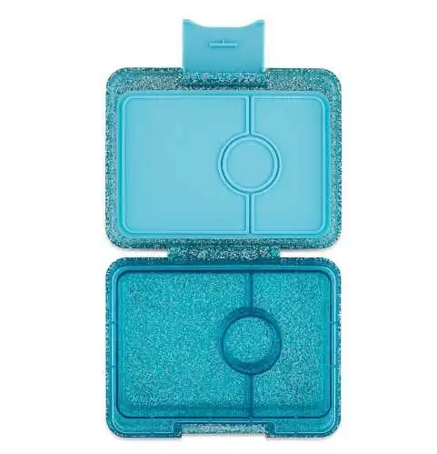 Yumbox Snack Glitter Blue: 3 Compartimentos - Imagen 2
