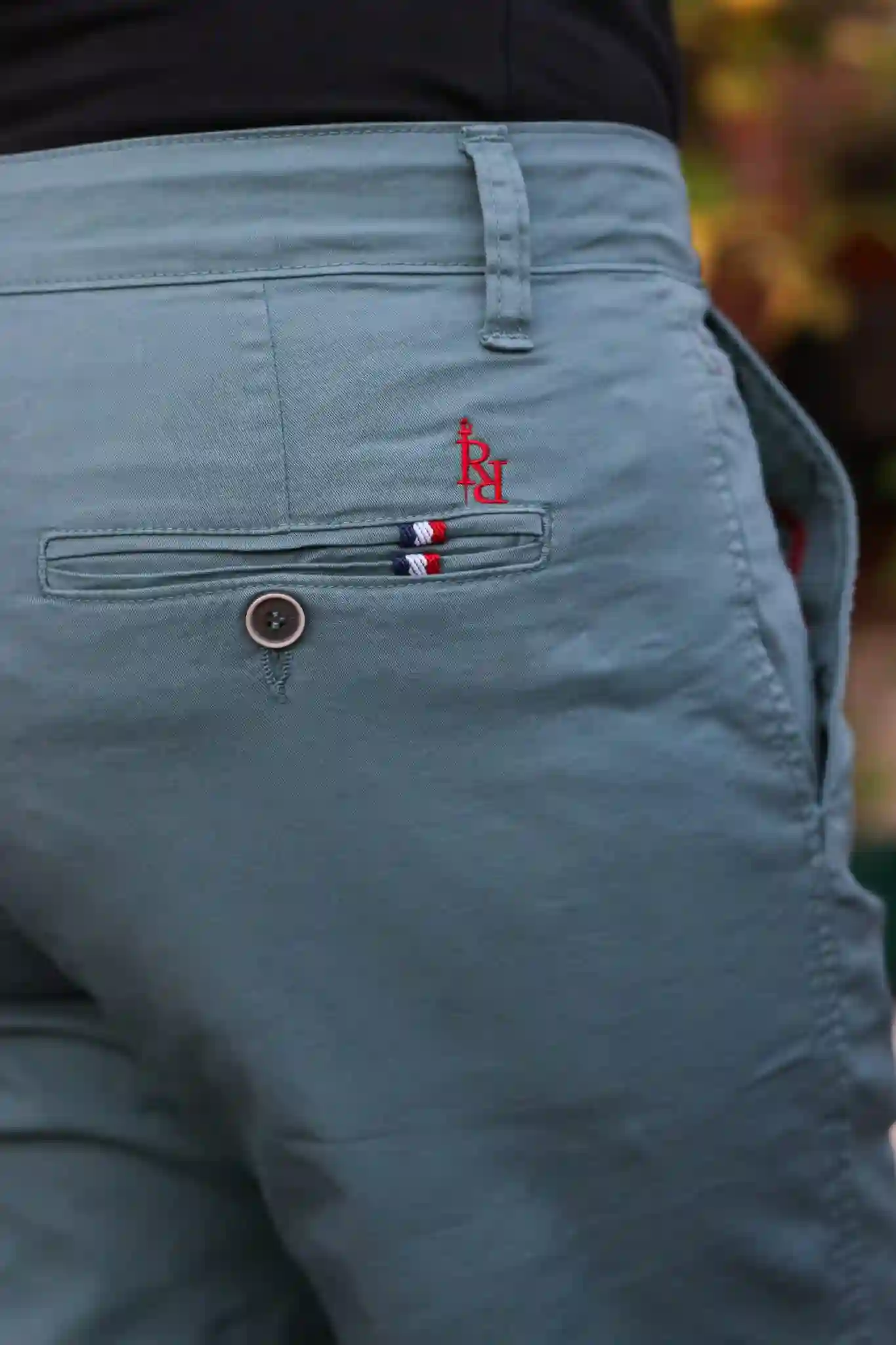 Pantalón corto casual Verde oliva claro RqueR