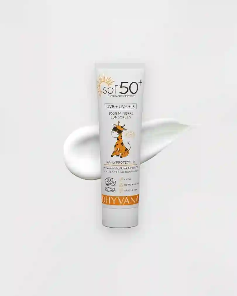 100% Natural Mineral Spf 50+ Baby Protector