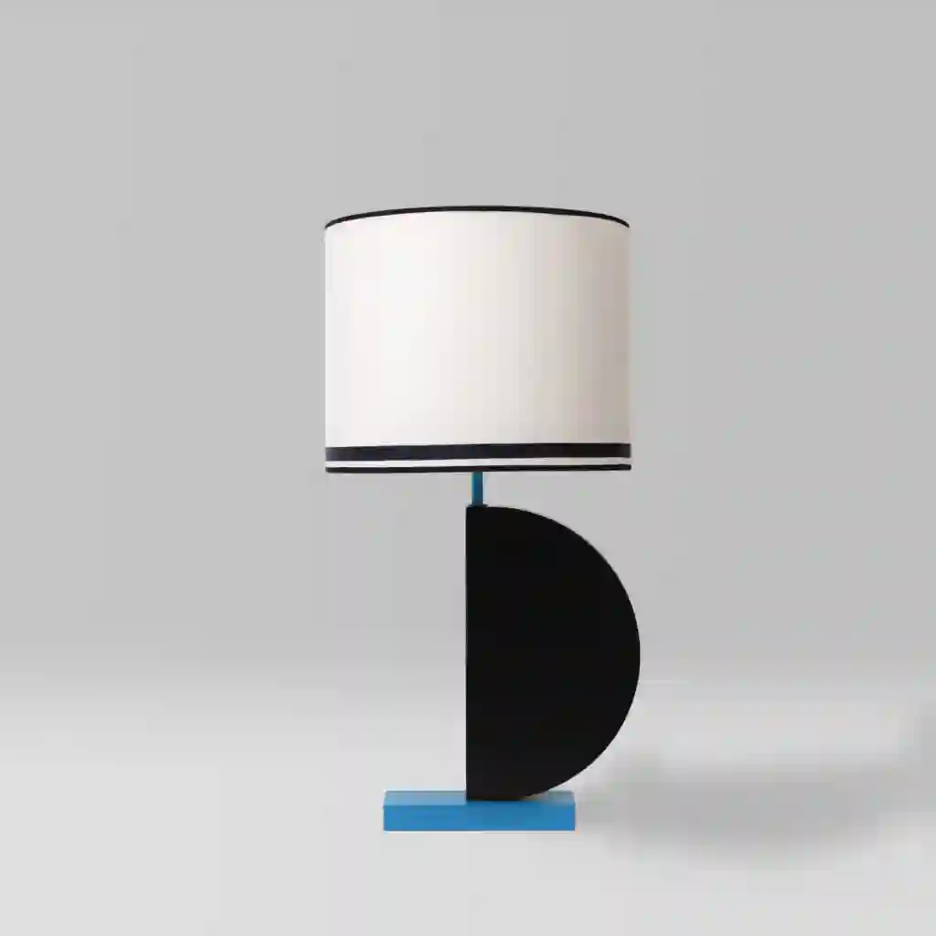 Bacbac Black & Cyan Table