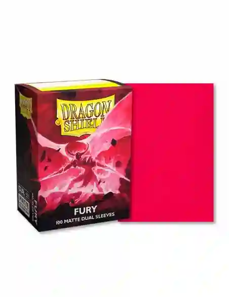 Fundas Dragon Shield Tamaño Standard (63x88mm) - Fury Dual Mate (100)