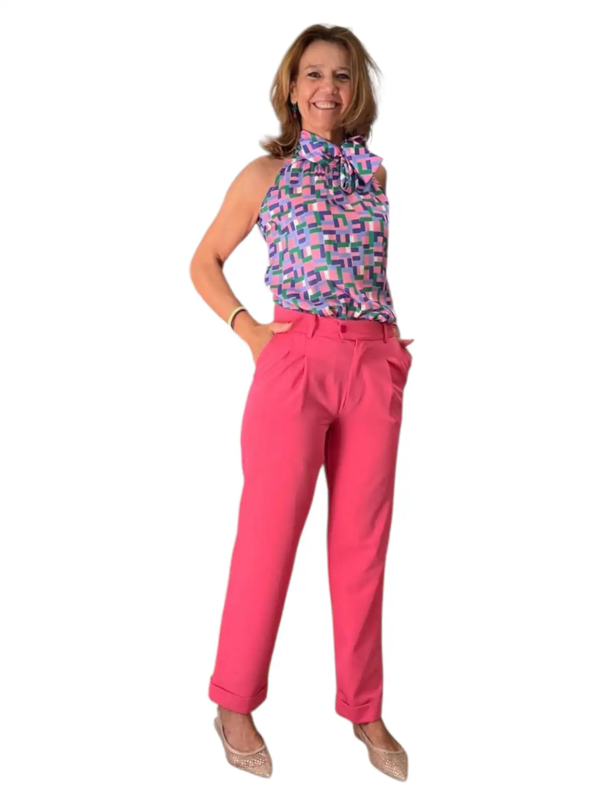 Pantalón CAROL Rosa
