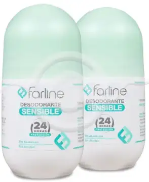 Farline Desodorante Sensible 50 Ml Duplo