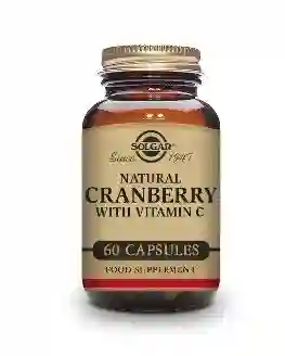 Solgar Natural Cranberry with vitamin C 60 capsules