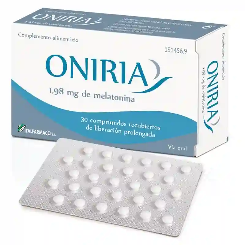 Oniria 30 tablets 1.98 mg melatonin