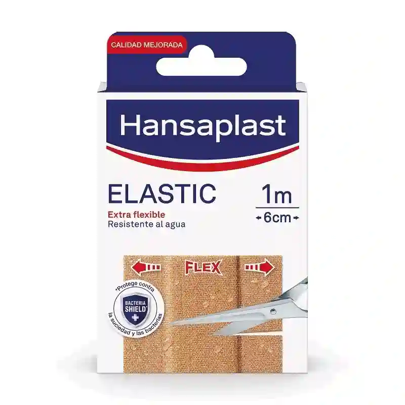 Hansaplast elastic 1 m x 6 cm cutting cuts