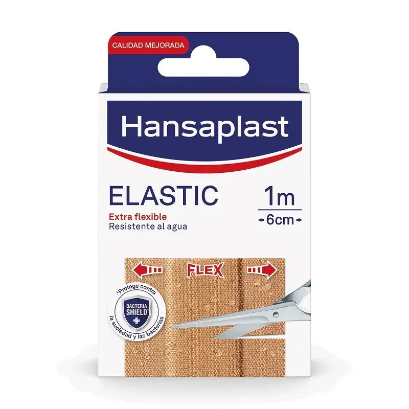 Hansaplast elastic 1 m x 6 cm cutting cuts