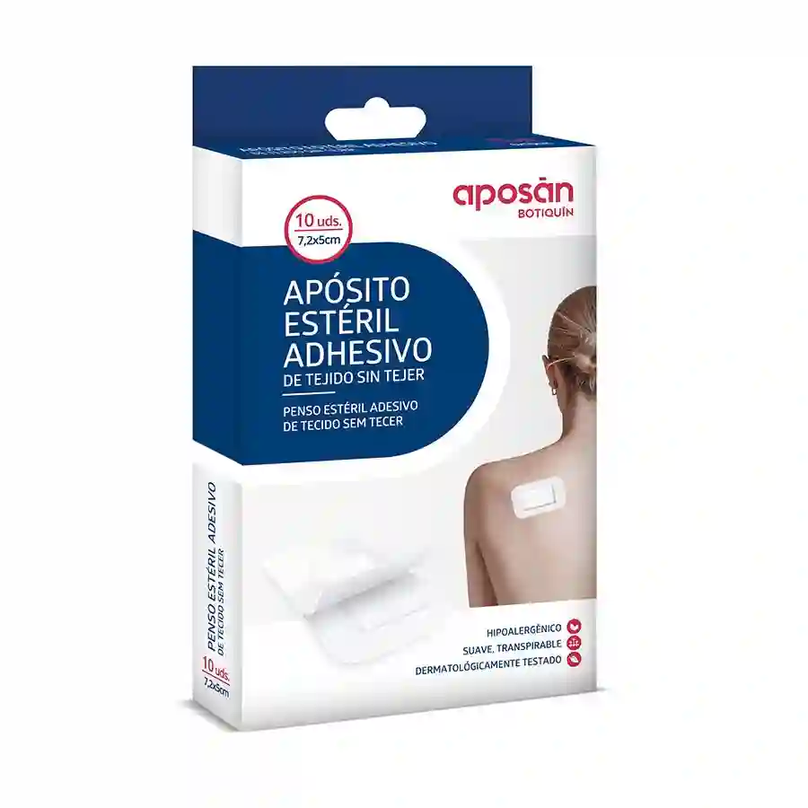 ESTERIL APITE TNT APPROVE 7.5 X 5 CM 10UDS