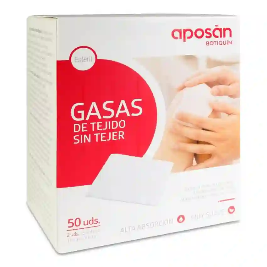 APOSA ESTERIL GASA FABRIC WITHOUT KNOWLEDGE 50 UDS