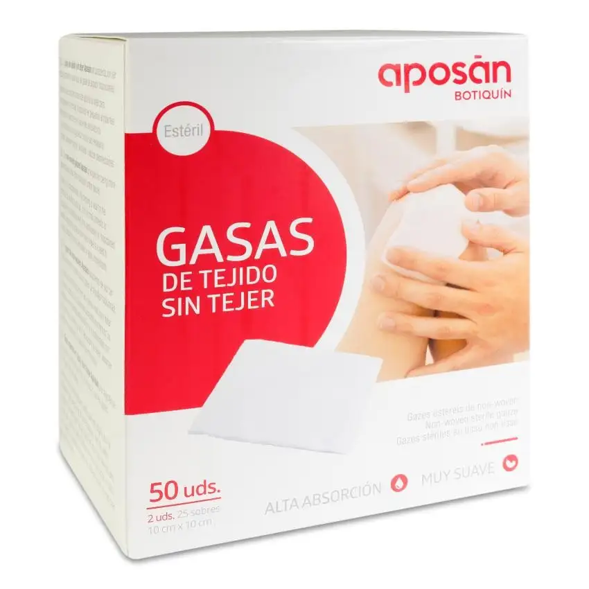 APOSA ESTERIL GASA FABRIC WITHOUT KNOWLEDGE 50 UDS