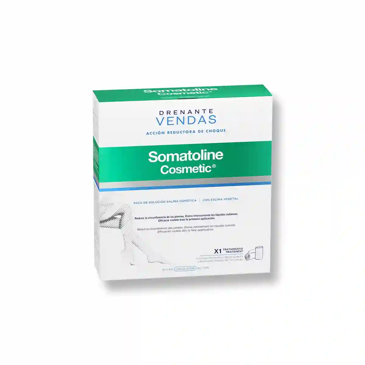 Somatoline Drenant bandages Starter Pack 2 bandages