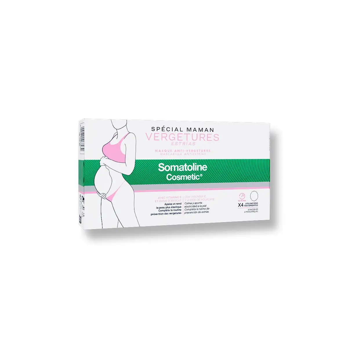 Somatoline Antiestrías masks 4 units