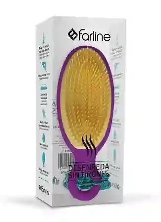 Farline Cepillo Desenredante Morado