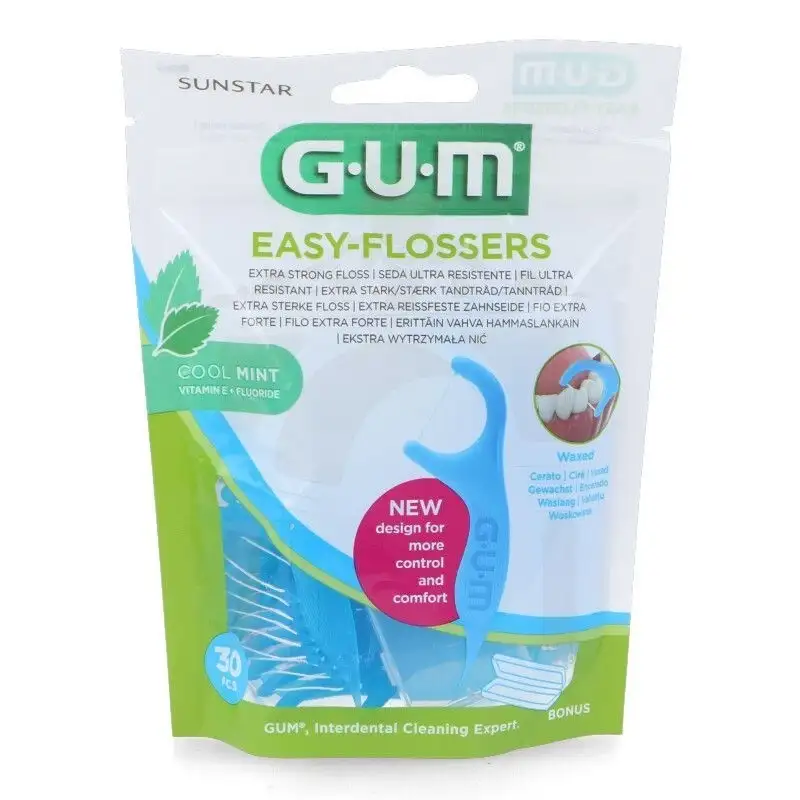 Gum Easy Flossers 30 UDS