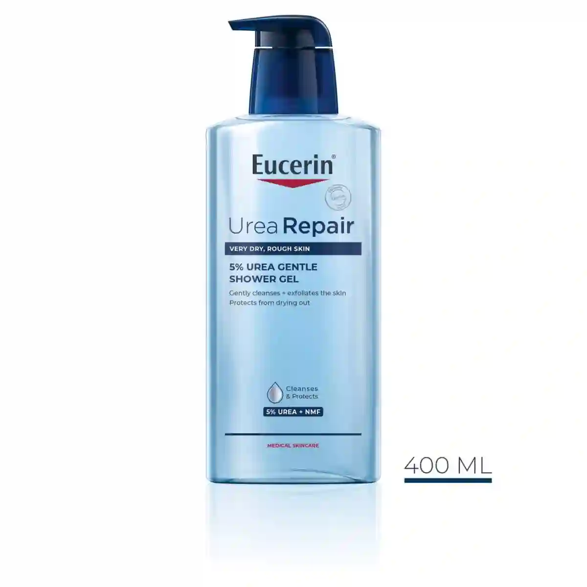 5% urea 400 ml bathroom gel eucerin urea
