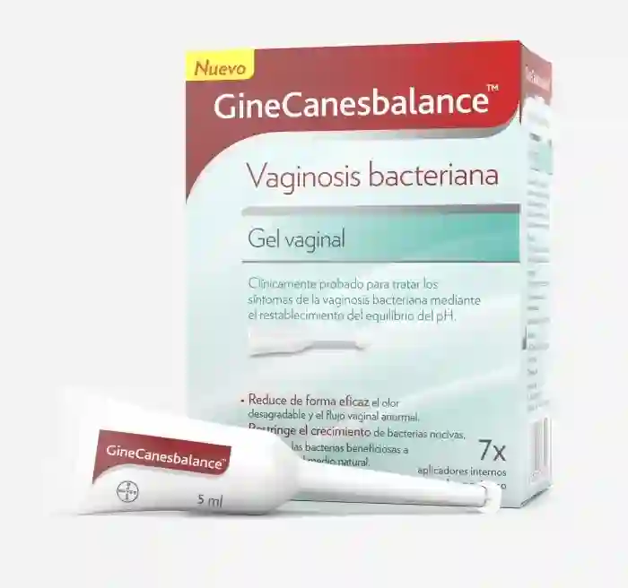 Ginecanesbalance Gel Vaginal 7 Tubes 5 ml