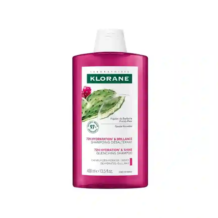 Klorane Champú Hidratación y Brillo al Higo de Barbaria 400 ml