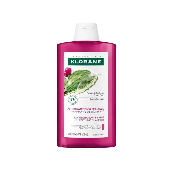 Klorane Champú Hidratación y Brillo al Higo de Barbaria 400 ml
