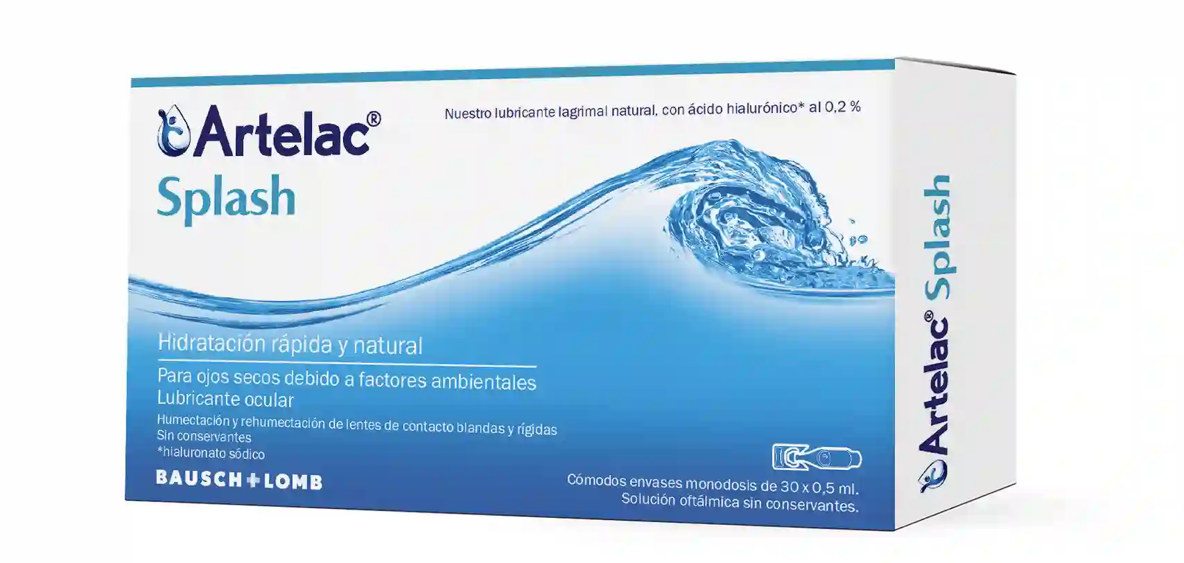 ARTELAC SPLASH COLIRIO 0.5 ML 30 MONODOIS