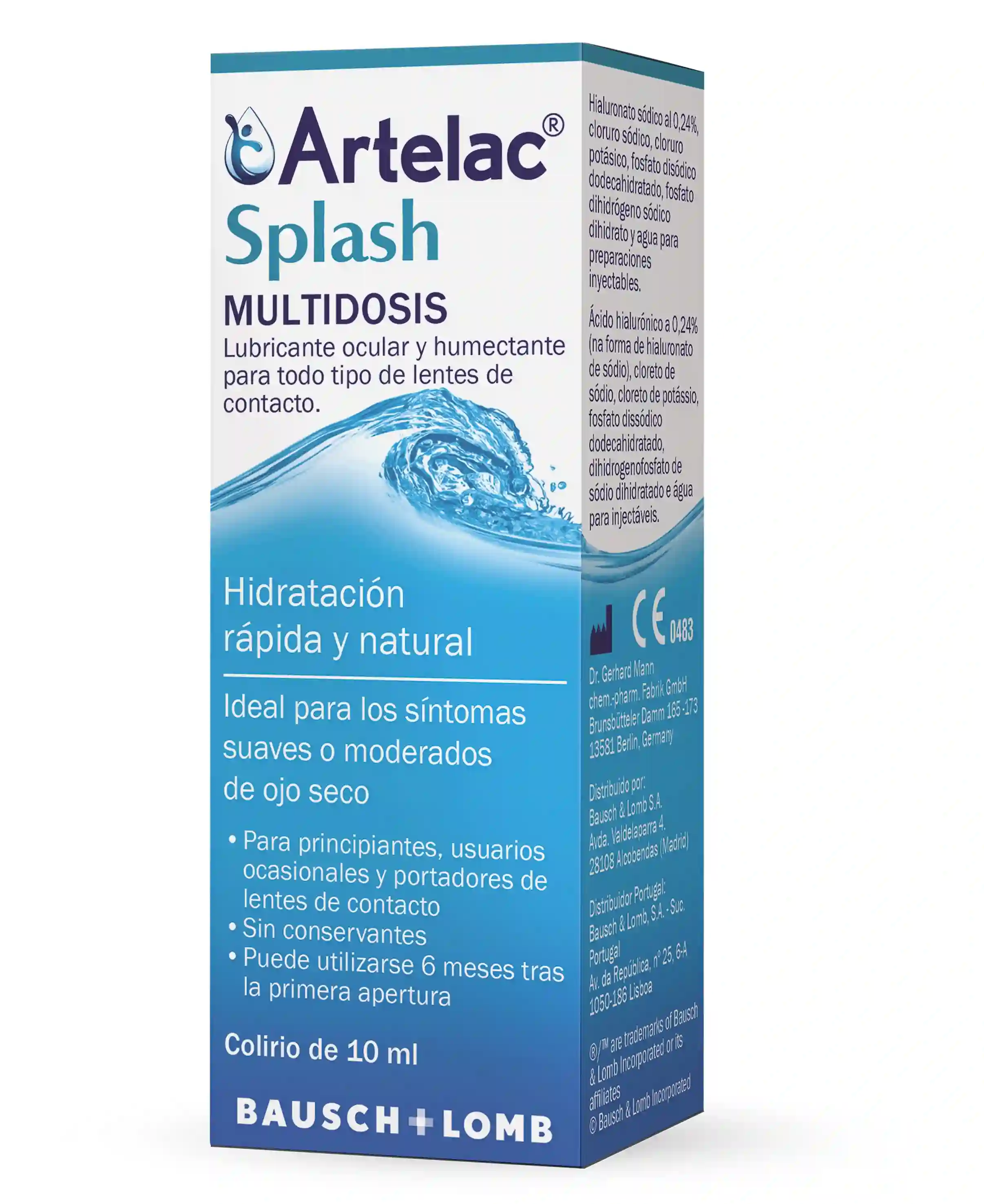 ARTELAC SPLASH 10ML COLIRIO