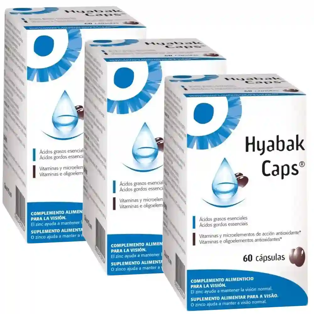 Hyabak Caps TRIPLO! 3 x 60 capsules
