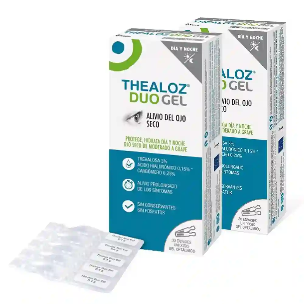 Thealoz Duo Gel Sterile Dupil! 2x30 United 0.4 ml