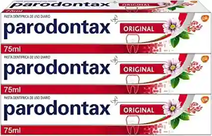 Original Parodontax Dentifric TRIPPLE Mint Jengibre 3 x 75 ml