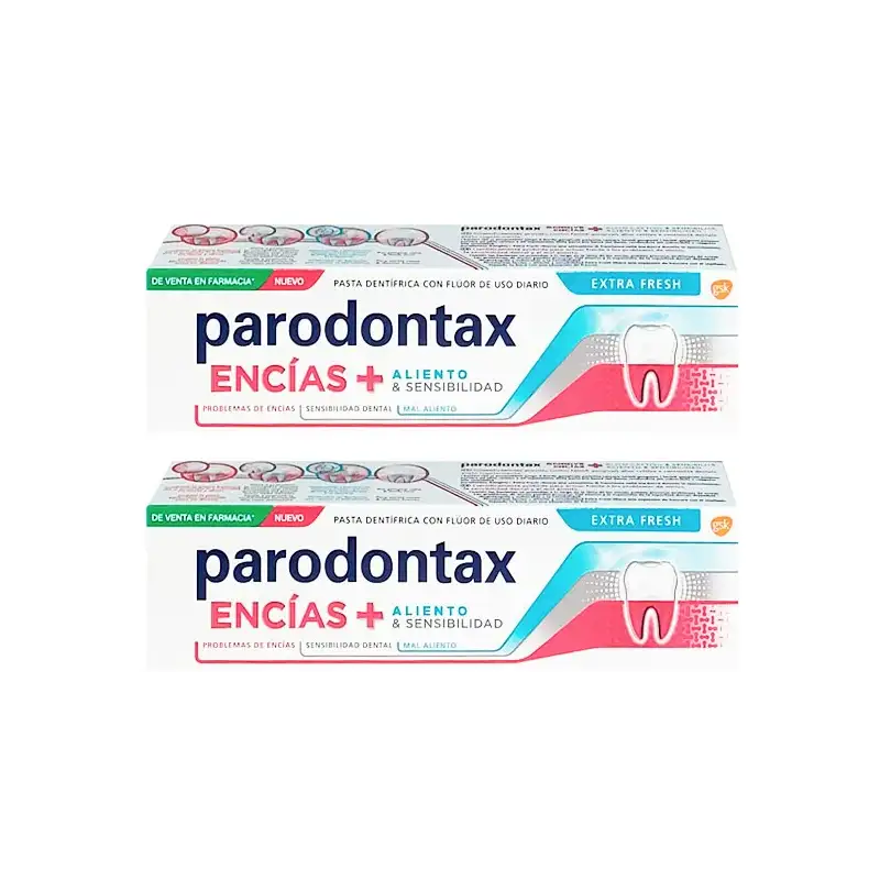 Parodontax gums + breath extra fresh drup 2 x 75 ml