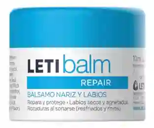 Letibalm repairing nose lips