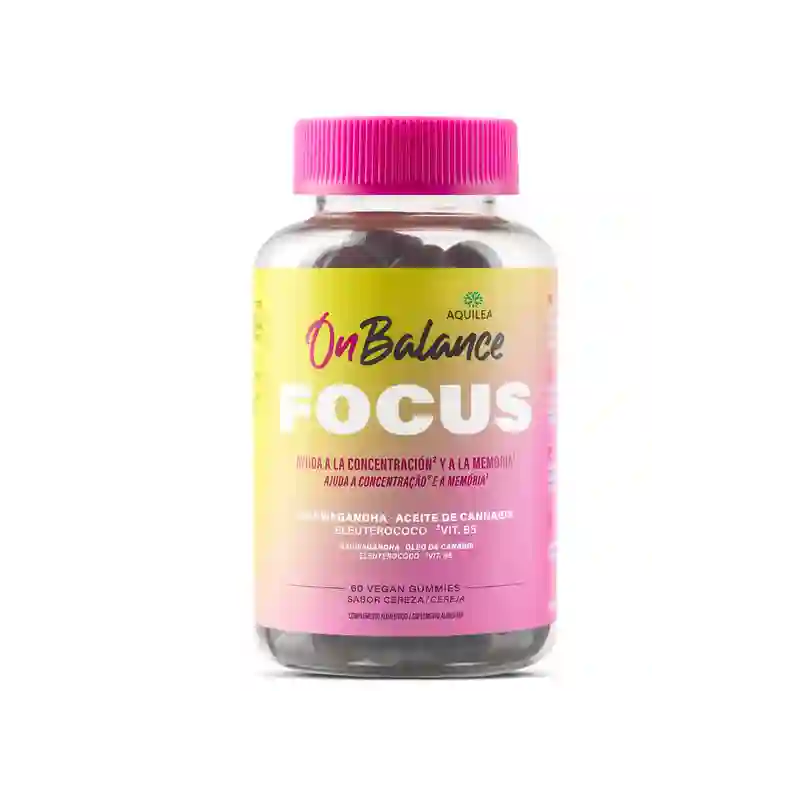 Aquilea Onbalance Focus 60 Gominolas Cereza