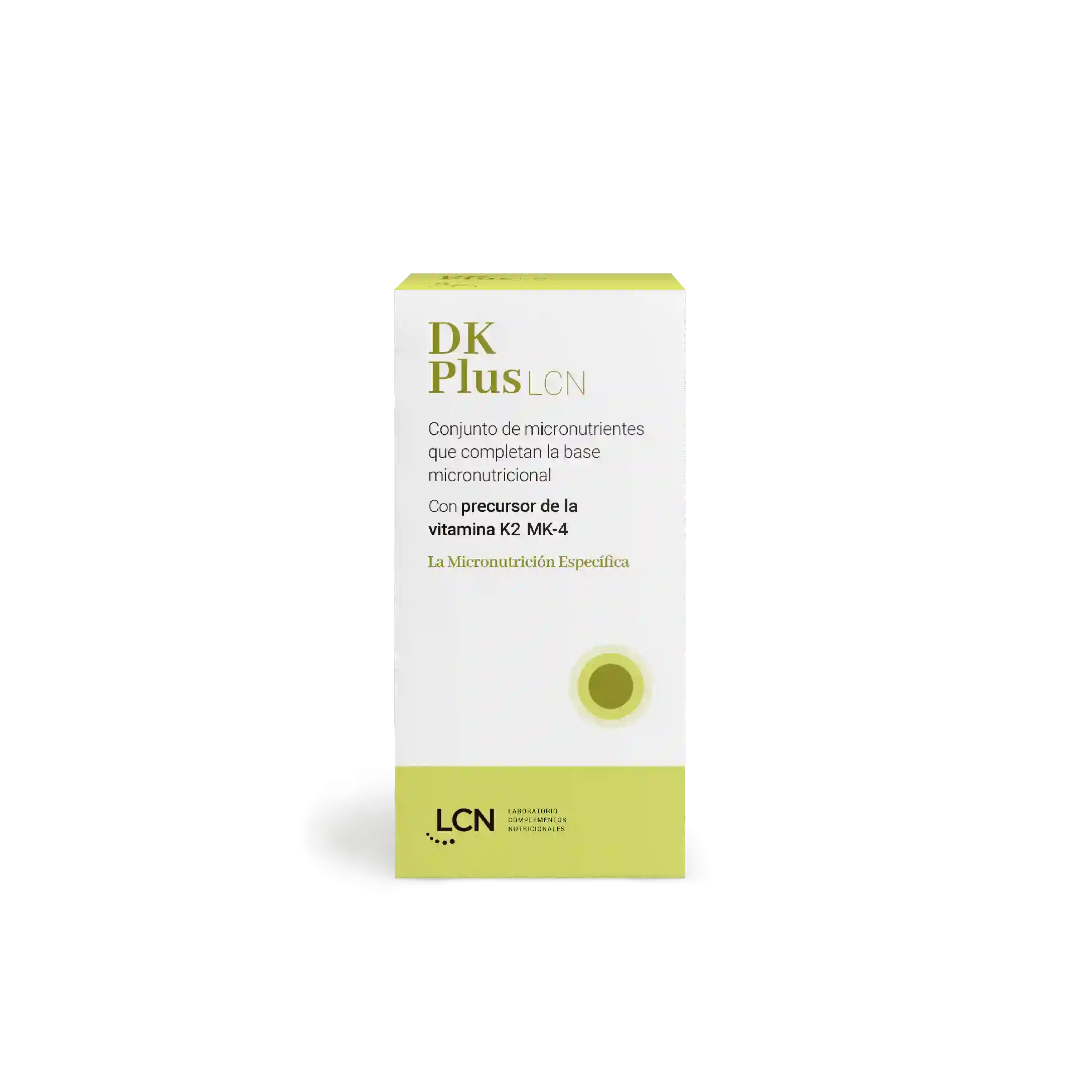 LCN DK Plus Vit D+ K 60 Cápsulas Vegetales
