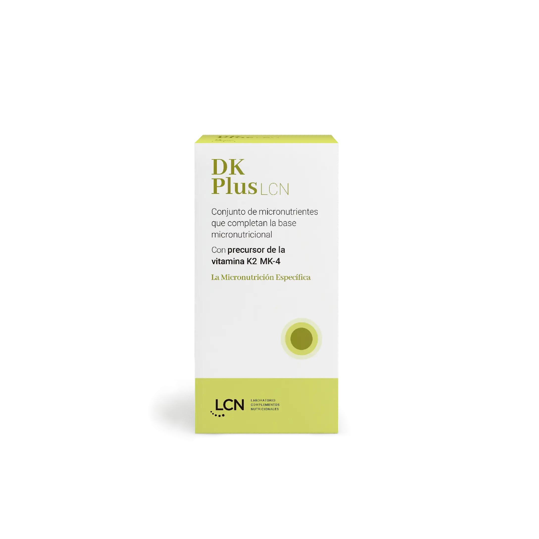 LCN DK Plus Vit D+ K 60 Cápsulas Vegetales