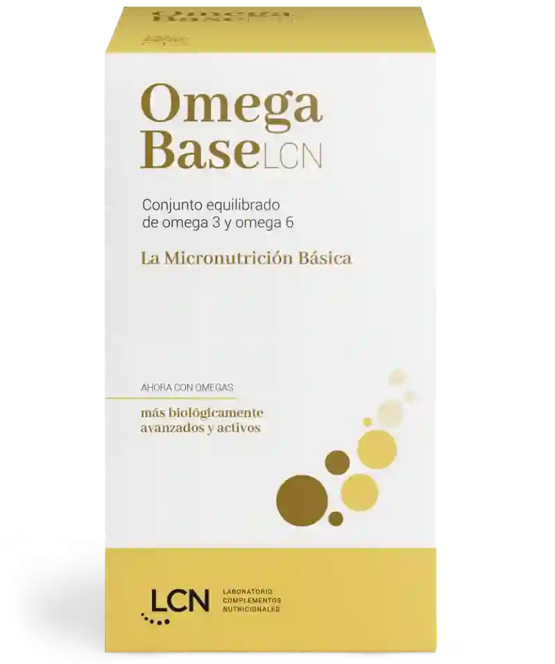 LCN Omega Base Omega 3 y 6 120 Cápsulas Blandas