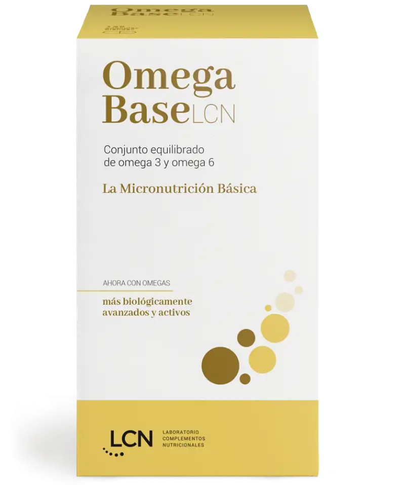 LCN Omega Base Omega 3 y 6 120 Cápsulas Blandas
