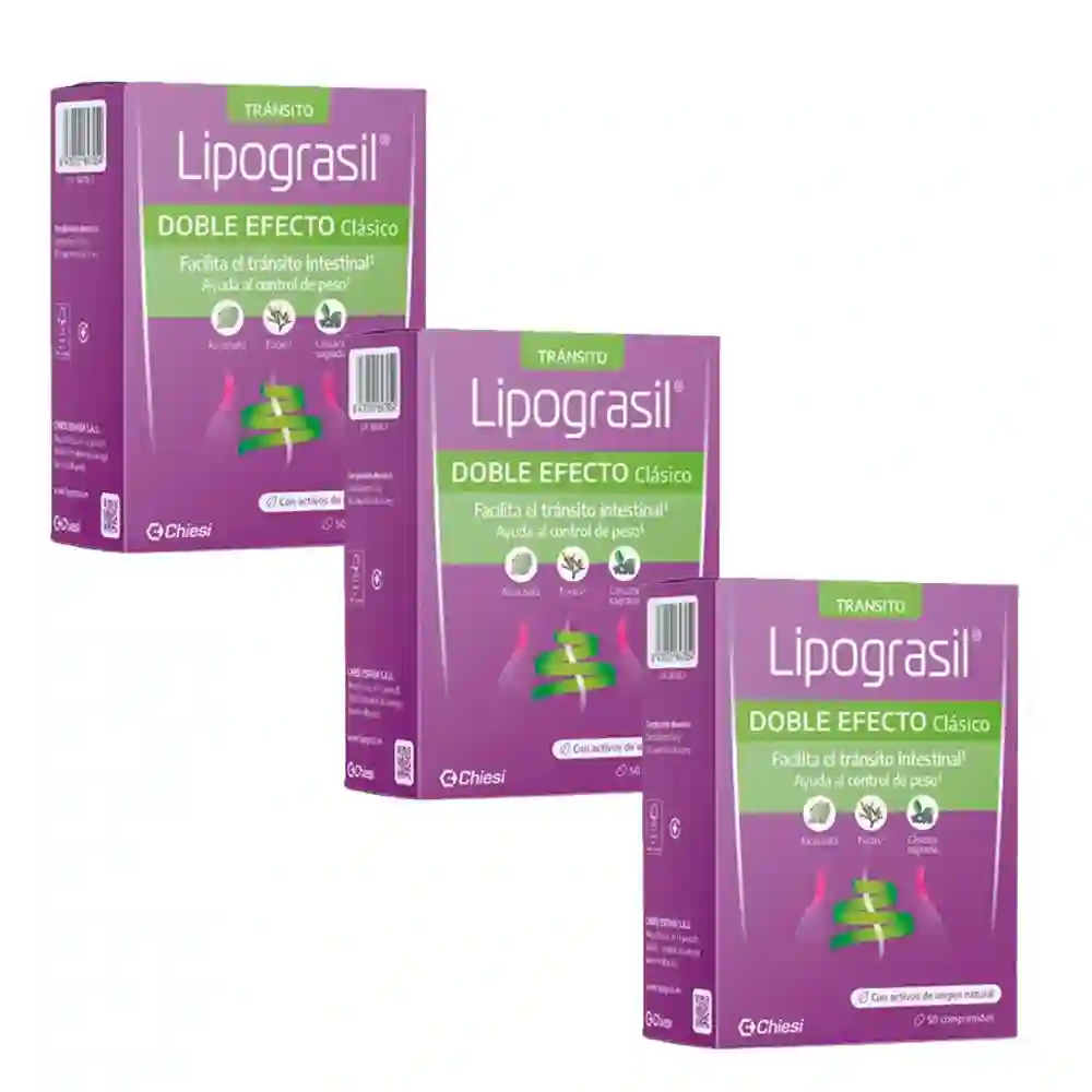 Lipographic Double Classic effect 3 x 50 tablets TRIPLO!