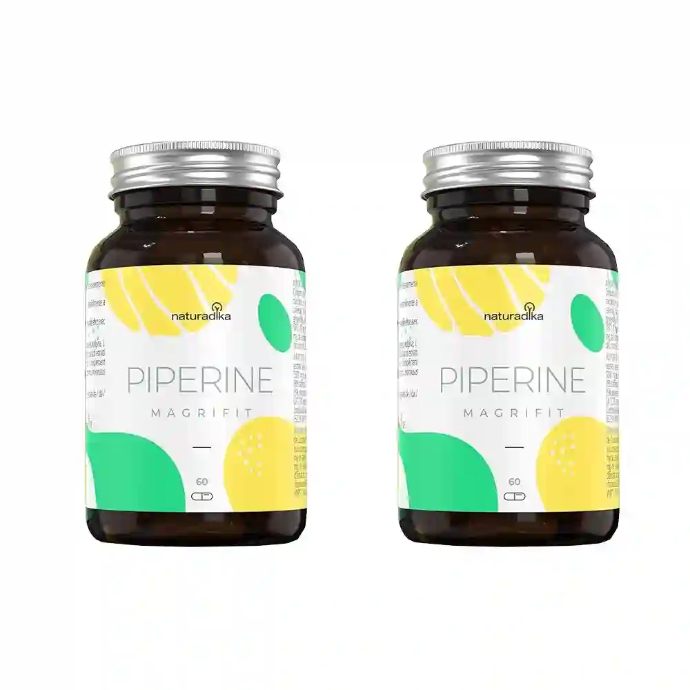 Naturadika Piperine Magrifit 2x60 Capsules DUPRO!