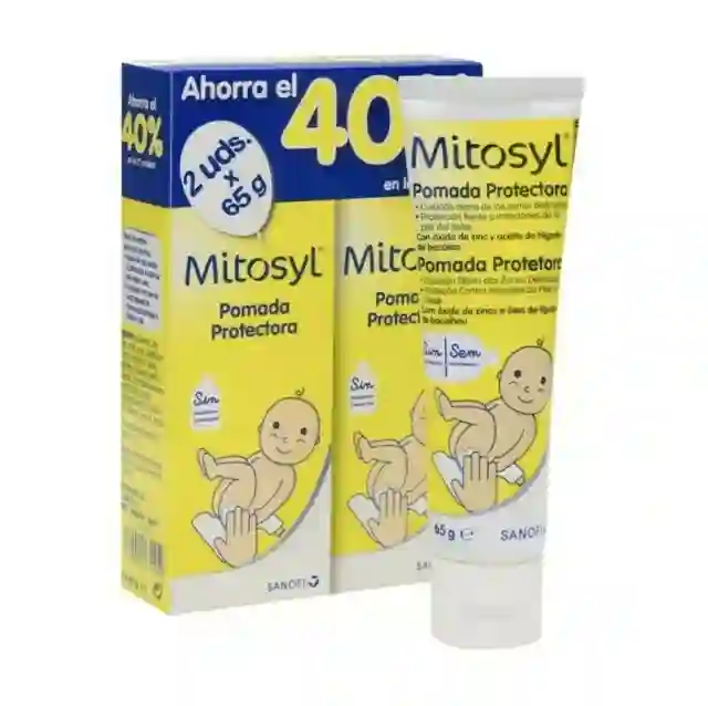 Mitosyl Protective Pomada 65 grams Pack! 2 tubes