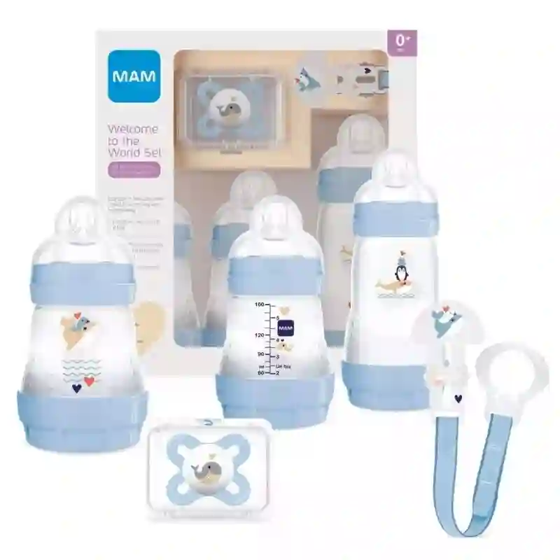 MAM WELCOME TO THE WORLD SET Blue