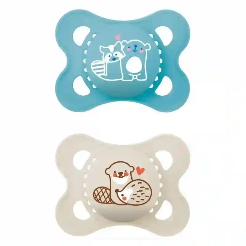 Mam Chupete Original Pure Silicone 2-6 Blue