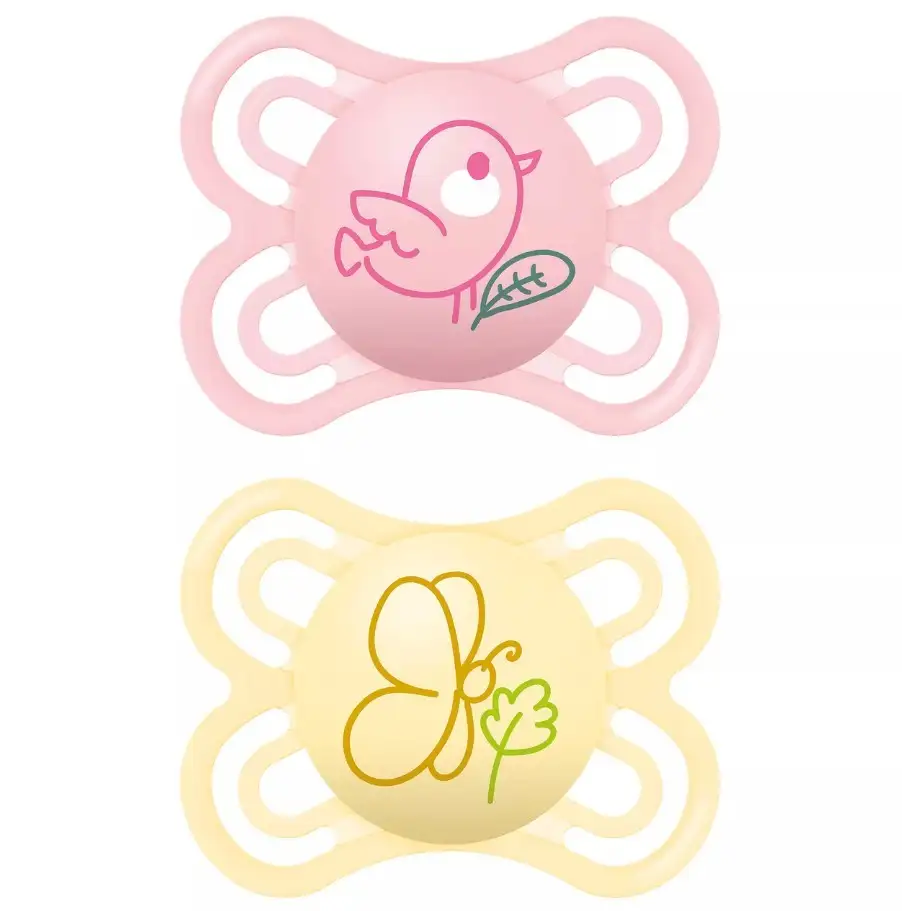 Mam Chupete Perfect Silicone 2-6 m pink