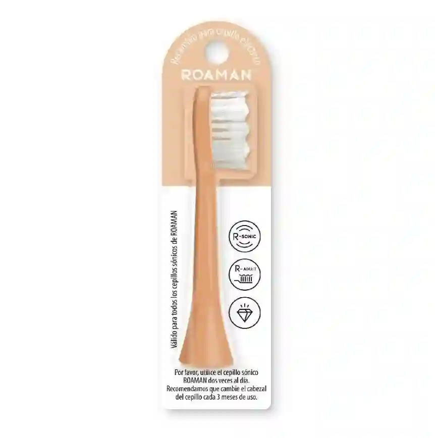 Roaman Shark Head Sonic brush t3s peach
