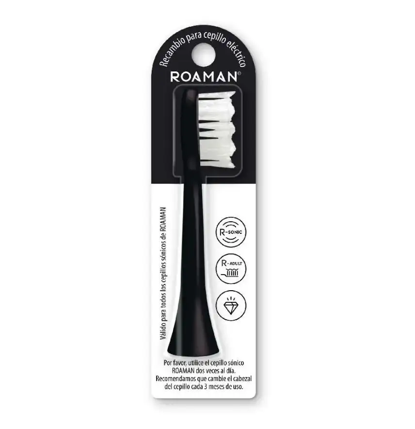ROAMAN SHARE CABEZAL BLACK T3S BRUSH