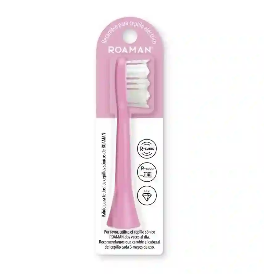 ROAMAN SHARE CABEZAL Sonic brush t3s pink