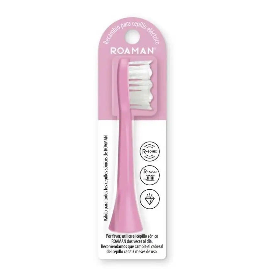 ROAMAN SHARE CABEZAL Sonic brush t3s pink