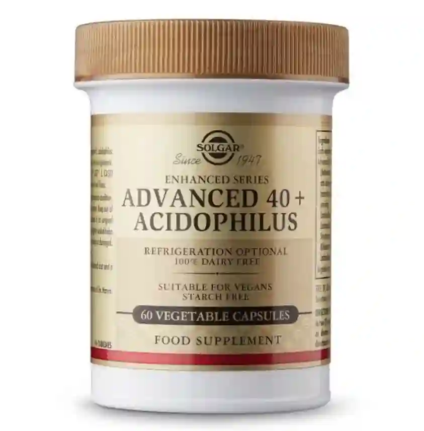 Solgar Advance 40+ Acidophilus 60 Capsules