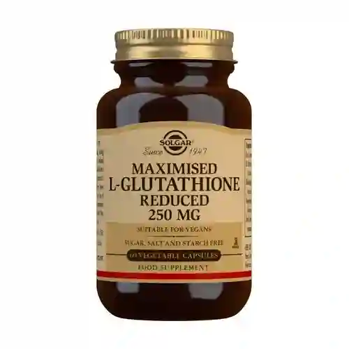 SOLGAR MAXIMISED L-GLUTATHIONE Reduced 60 capsules