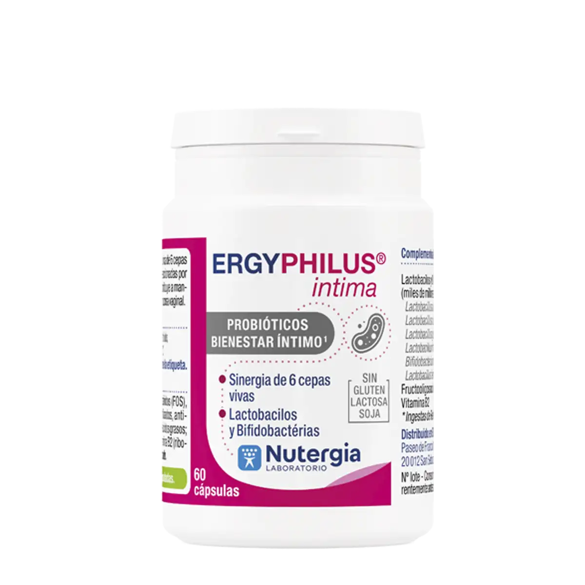 Nutergy Ergyphilus Intimate Probiotic 60 Capsules
