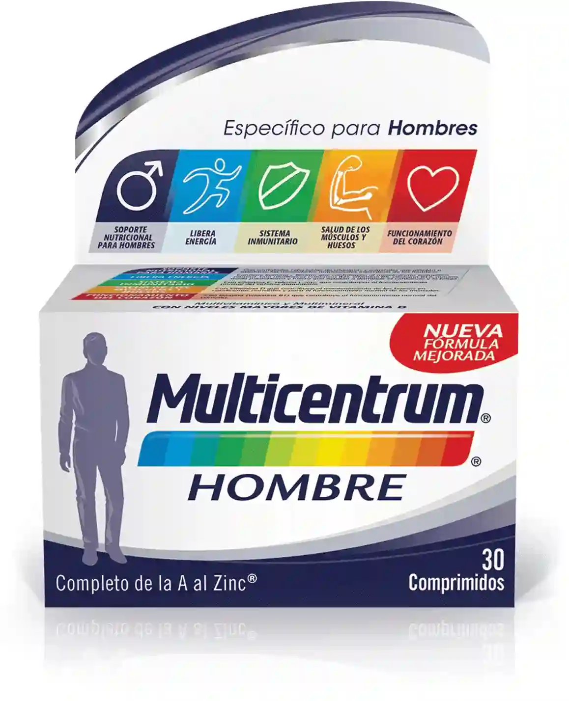 Multicentrum Hombre 30 Comprimidos