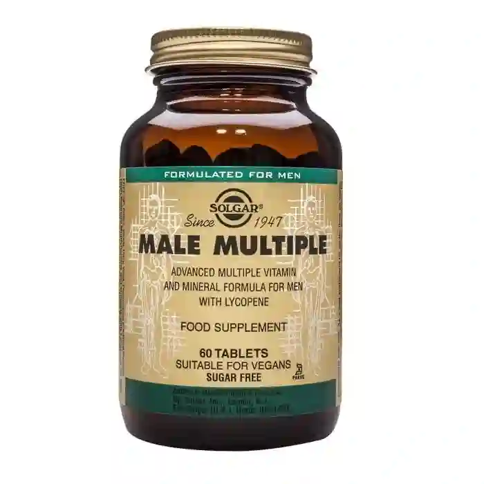 SOLGAR MULTIPLE MALE 60 TABLETS